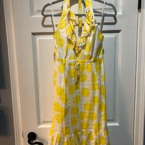 Lilly Pulitzer halter ruffle dress. Size 4